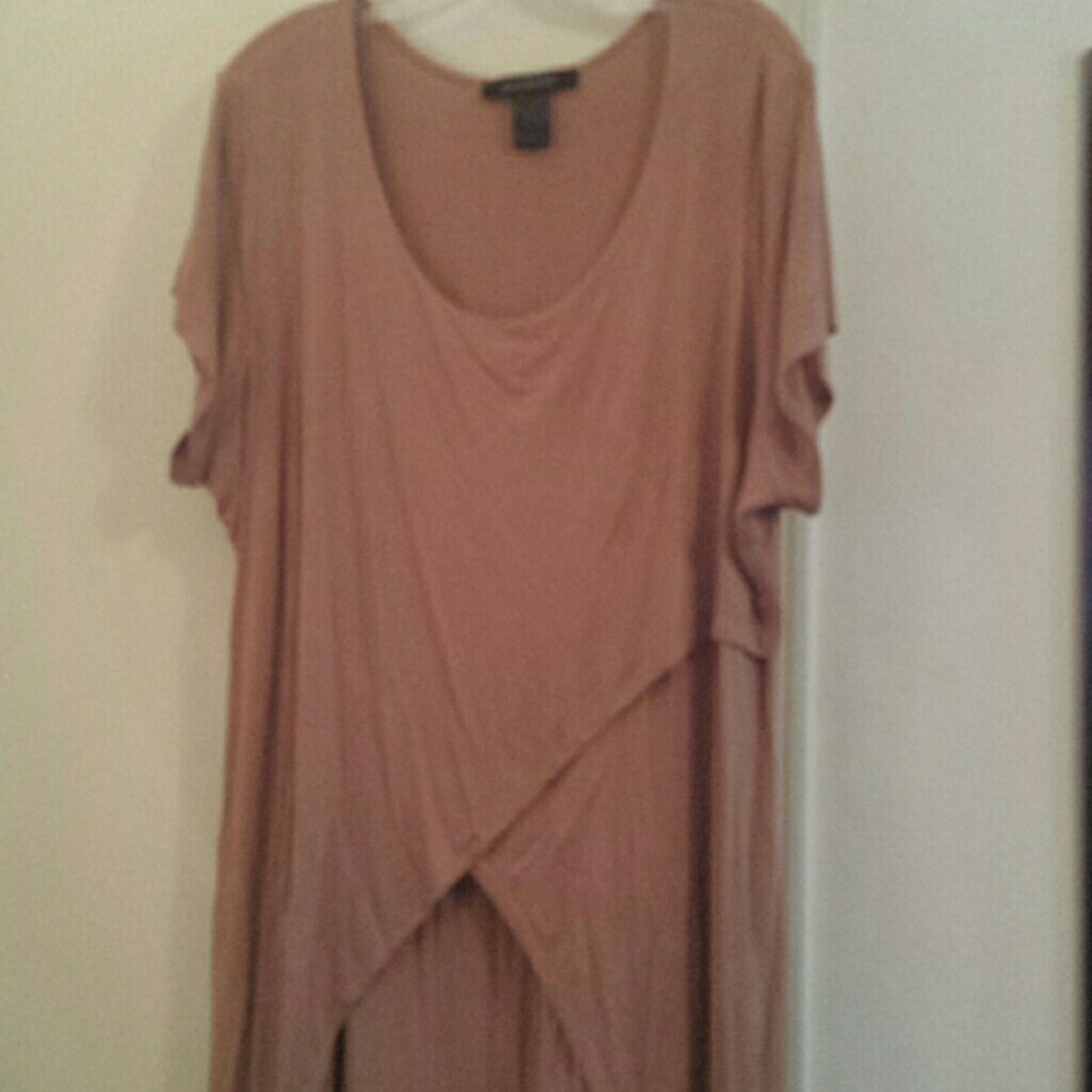 Plus Sz High- Low shirt